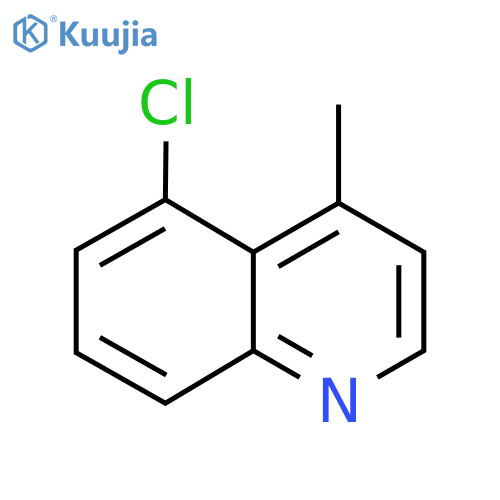 5-Chloro-4-methylquinoline structure