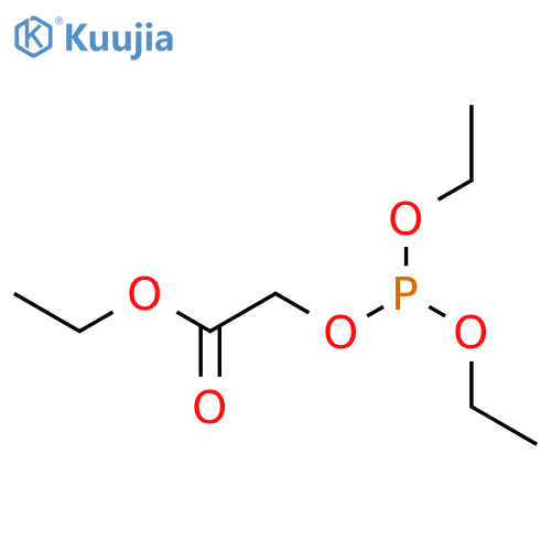 Acetic acid, [(diethoxyphosphino)oxy]-, ethyl ester structure