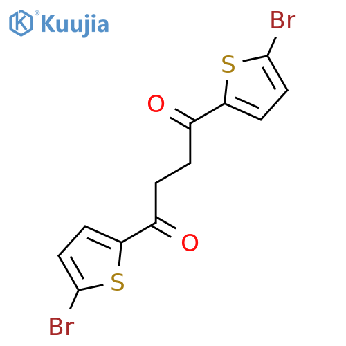 1,4-Bis(5-bromothiophen-2-yl)butane-1,4-dione structure