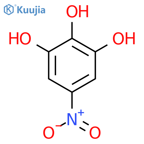 1,2,3-Benzenetriol, 5-nitro- structure