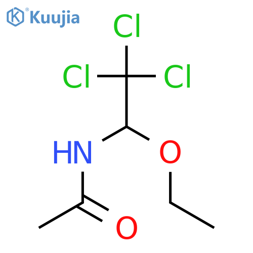 Acetamide, N-(2,2,2-trichloro-1-ethoxyethyl)- structure