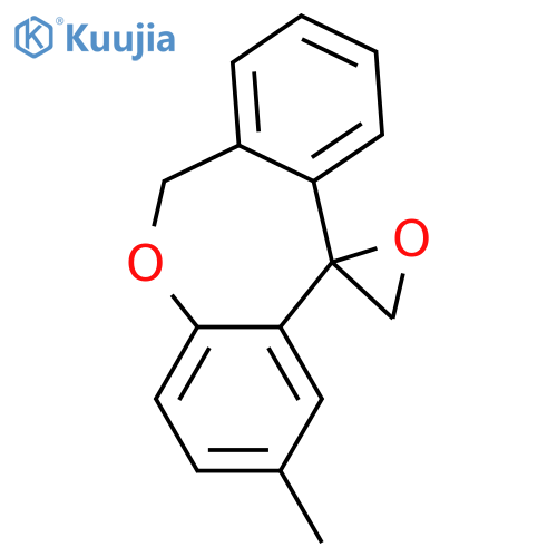 Spiro[dibenz[b,e]oxepin-11(6H),2'-oxirane], 2-methyl- structure