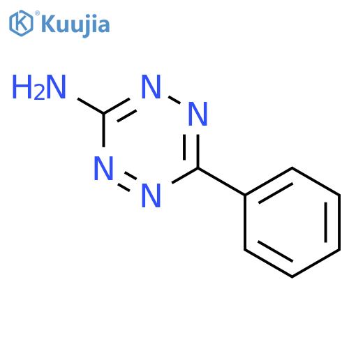 1,2,4,5-Tetrazin-3-amine,6-phenyl- structure