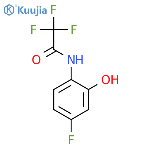 Acetamide, 2,2,2-trifluoro-N-(4-fluoro-2-hydroxyphenyl)- structure