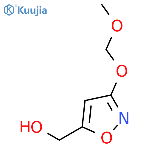 5-Isoxazolemethanol,3-(methoxymethoxy)- structure