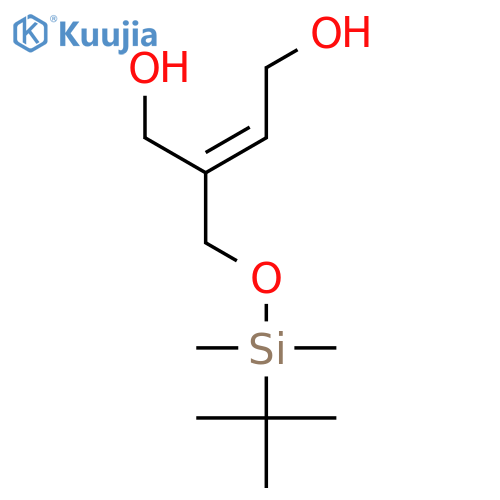 2-Butene-1,4-diol, 2-[[[(1,1-dimethylethyl)dimethylsilyl]oxy]methyl]- structure