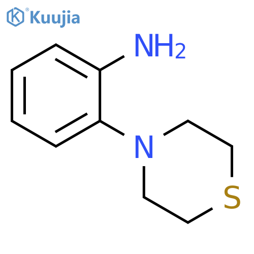 2-(thiomorpholin-4-yl)aniline structure