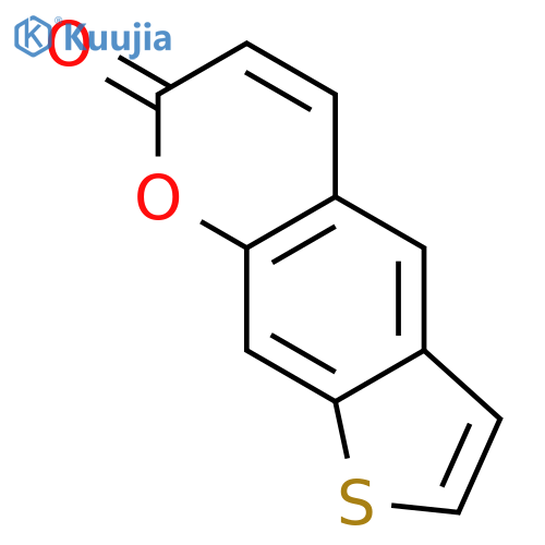 2H-Thieno[3,2-g]-1-benzopyran-2-one structure