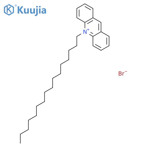 10-Hexadecylacridin-10-ium bromide structure