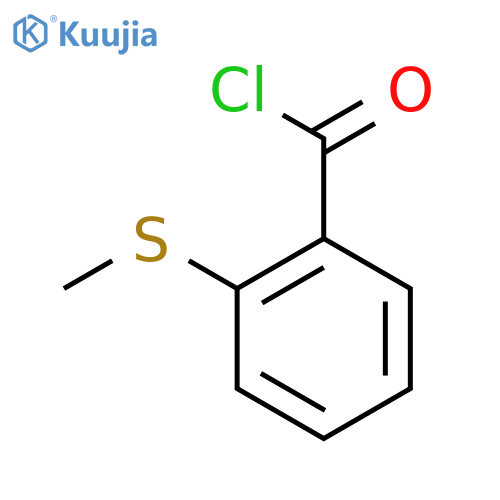 2-(methylthio)benzoyl chloride structure