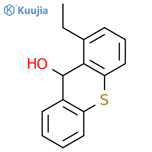 9H-Thioxanthen-9-ol, 1-ethyl- structure