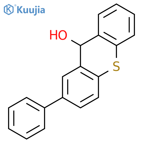 9H-Thioxanthen-9-ol, 2-phenyl- structure