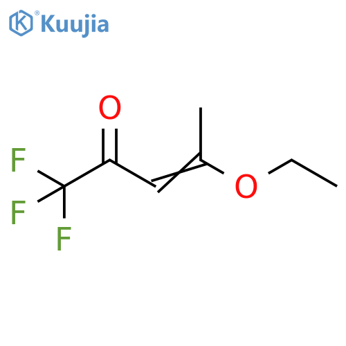 3-Penten-2-one, 4-ethoxy-1,1,1-trifluoro- structure