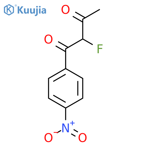 1,3-Butanedione, 2-fluoro-1-(4-nitrophenyl)- structure