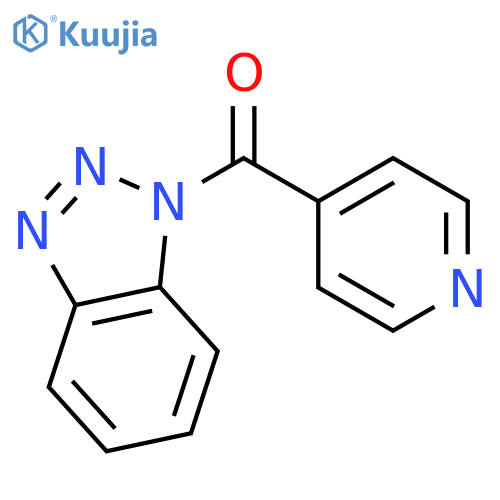 Methanone,1H-benzotriazol-1-yl-4-pyridinyl- structure