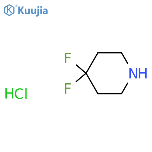 4,4-Difluoropiperidine hydrochloride structure