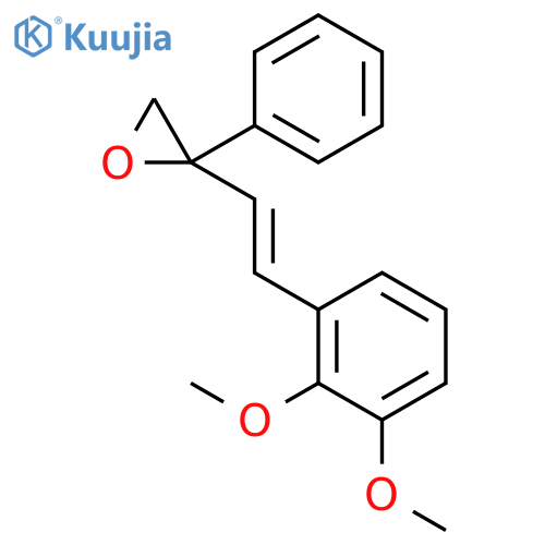 Oxirane, 2-[2-(dimethoxyphenyl)ethenyl]-2-phenyl- structure
