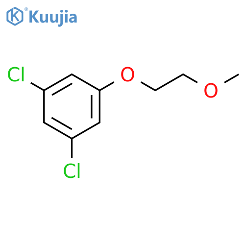 Benzene, 1,3-dichloro-5-(2-methoxyethoxy)- structure