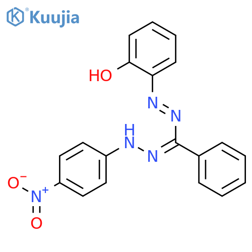 N''-(4-Nitrophenyl)-N'-(6-oxocyclohexa-2,4-dien-1-ylidene)benzenecarbohydrazonohydrazide structure