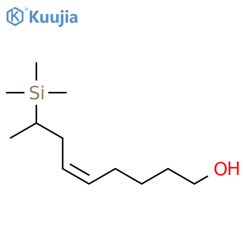 5-Nonen-1-ol, 8-(trimethylsilyl)-, (Z)- structure
