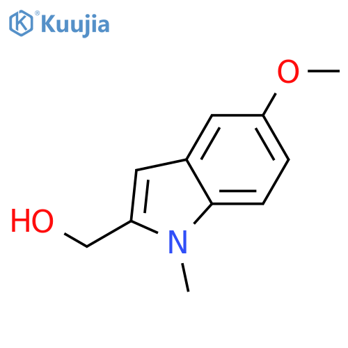 5-methoxy-1-methyl-1H-Indole-2-methanol structure