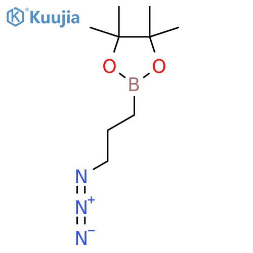 2-(3-Azidopropyl)-4,4,5,5-tetramethyl-1,3,2-dioxaborolane structure