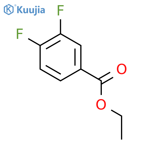 Ethyl 3,4-difluorobenzoate structure