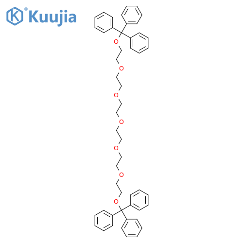 2,5,8,11,14,17,20-Heptaoxaheneicosane, 1,1,1,21,21,21-hexaphenyl- structure