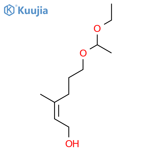2-Hexen-1-ol, 6-(1-ethoxyethoxy)-3-methyl-, (Z)-(±)- structure
