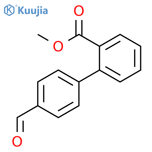 Methyl 2-(4-Formylphenyl)benzoate structure
