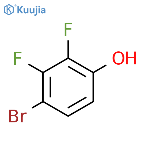 4-Bromo-2,3-difluorophenol structure