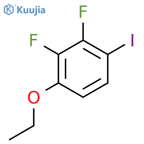 1-Ethoxy-2,3-difluoro-4-iodobenzene structure