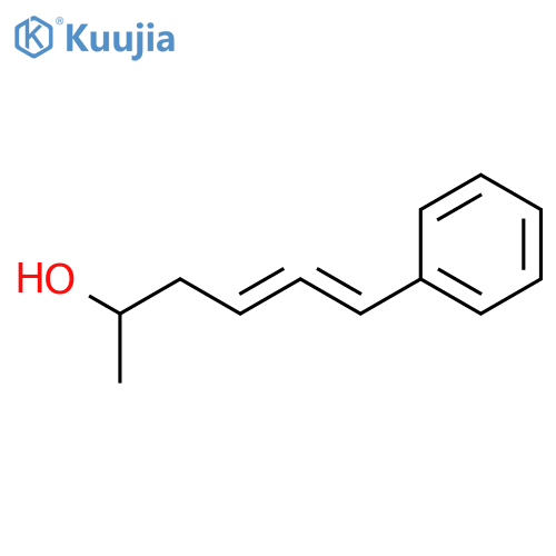 4,5-Hexadien-2-ol, 6-phenyl- structure