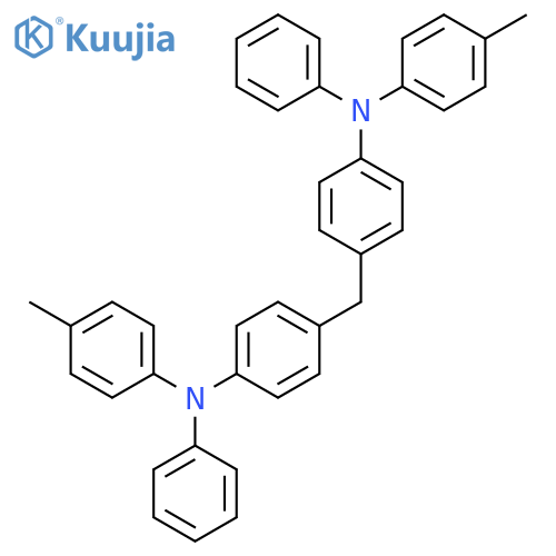 Benzenamine, 4,4'-methylenebis[N-(4-methylphenyl)-N-phenyl- structure