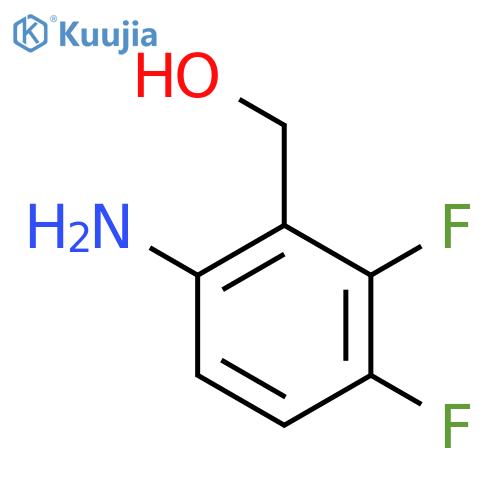 Benzenemethanol,6-amino-2,3-difluoro- structure