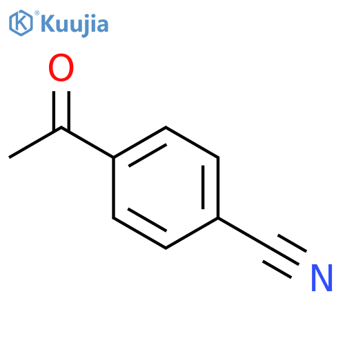 4-Acetylbenzonitrile structure