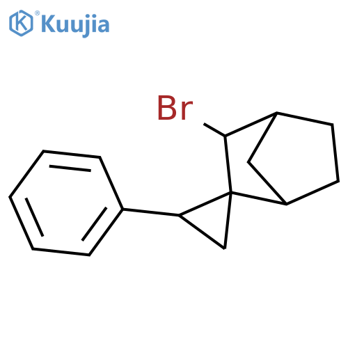 Spiro[bicyclo[2.2.1]heptane-2,2'-oxirane],3-bromo-3'-phenyl-, [1a,2a(S*),3a,4a]- (9CI) structure