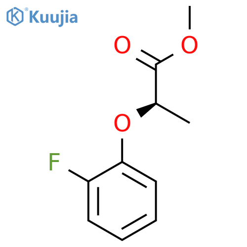 Propanoic acid, 2-(2-fluorophenoxy)-, methyl ester, (R)- structure