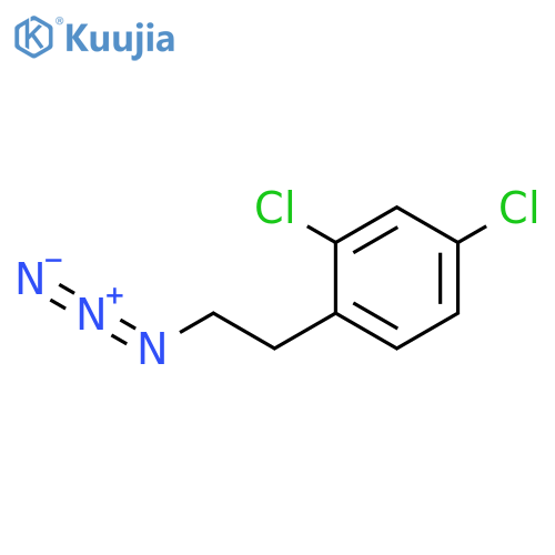 1-(2-Azidoethyl)-2,4-dichlorobenzene structure