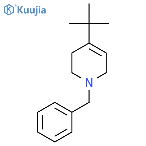 1-Benzyl-4-tert-butyl-1,2,3,6-tetrahydropyridine structure