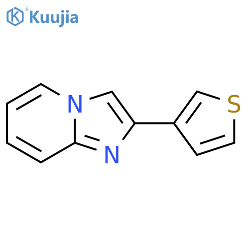 2-(thiophen-3-yl)imidazo[1,2-a]pyridine structure