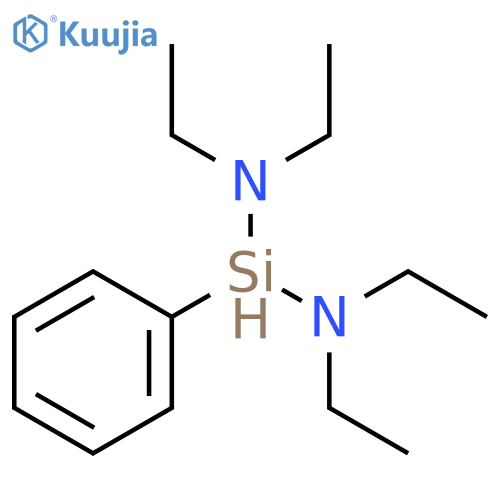 Silanediamine, N,N,N',N'-tetraethyl-1-phenyl- structure