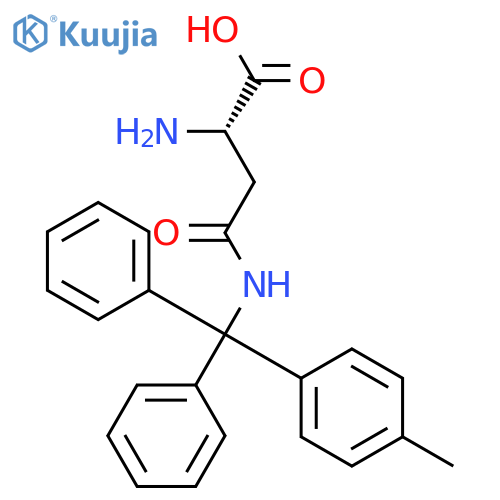 H-ASN(MTT)-OH structure