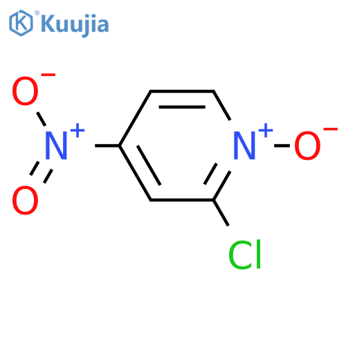 2-chloro-4-nitropyridine-n-oxide structure