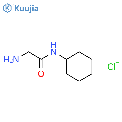 2-amino-N-cyclohexylacetamide hydrochloride structure