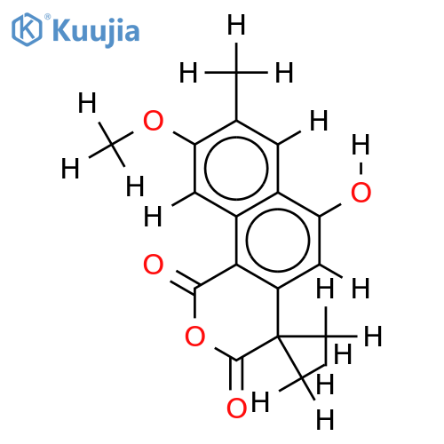 fimbricalyxanhydrides A structure