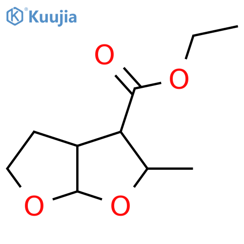 ethyl 2-methyl-hexahydrofuro2,3-bfuran-3-carboxylate structure
