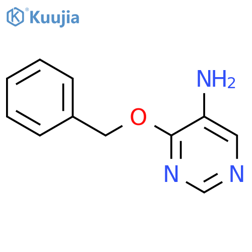 4-(Benzyloxy)pyrimidin-5-amine structure