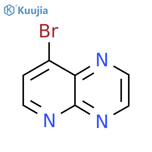 8-Bromopyrido2,3-bpyrazine structure