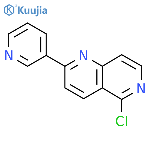 5-Chloro-2-(pyridin-3-yl)-1,6-naphthyridine structure